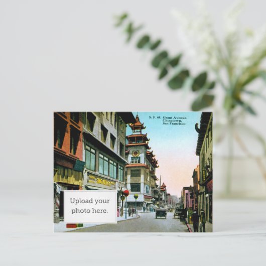 Grant Avenue Chinatown ポストカード (スタンド正面)