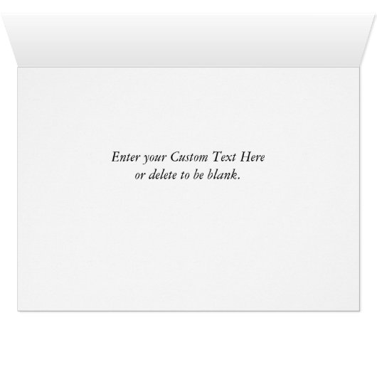 Grant Park Morning Walk Greeting Card (内部横(下))