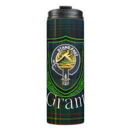 Grant Scottish Clan Tartan & Crest タンブラー