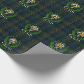 Grant Scottish Clan Tartan & Crest ラッピングペーパー (角)