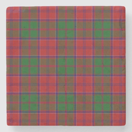 Grant Tartan ストーンコースター (正面)