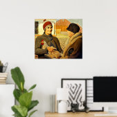 Grant Wood - Appraisal, fine art painting ポスター (ホームオフィス)