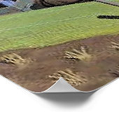 Grant Wood's Arbor Day artwork ポスター (角)