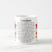 Grantham、起源、意味および頂上 コーヒーマグカップ (中央)