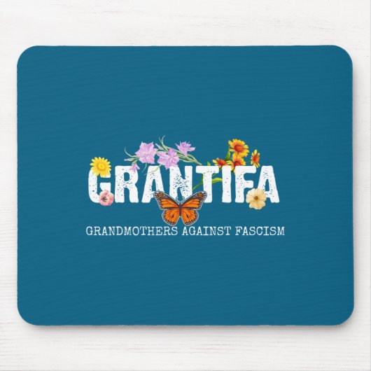 Grantifa ファシズムに反対する祖母たち  マウスパッド (正面)