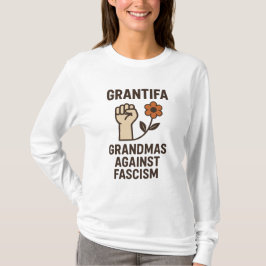Grantifa – ファシズムに反対する祖母たち tシャツ