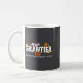 Grantifa Grandmothers Against Fascism  コーヒーマグカップ (左)