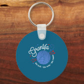 Grantifa We Knit We Vote We Resist キーホルダー (正面)