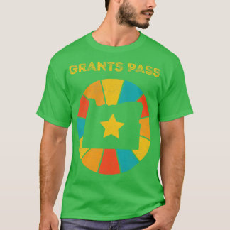 Grants Pass Oregonヴィンテージ動揺して土産1 Tシャツ