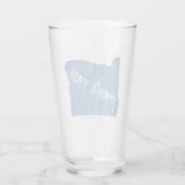 Grants Pass Oregon Wood Grain タンブラーグラス (裏面)