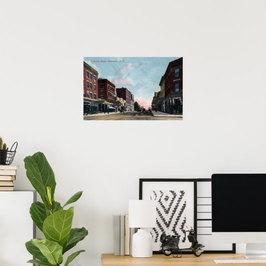 Granville Street View ポスター (ホームオフィス)