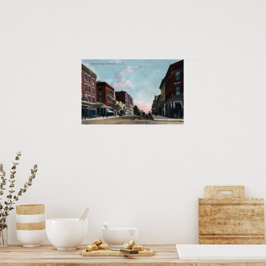 Granville Street View ポスター (キッチン)