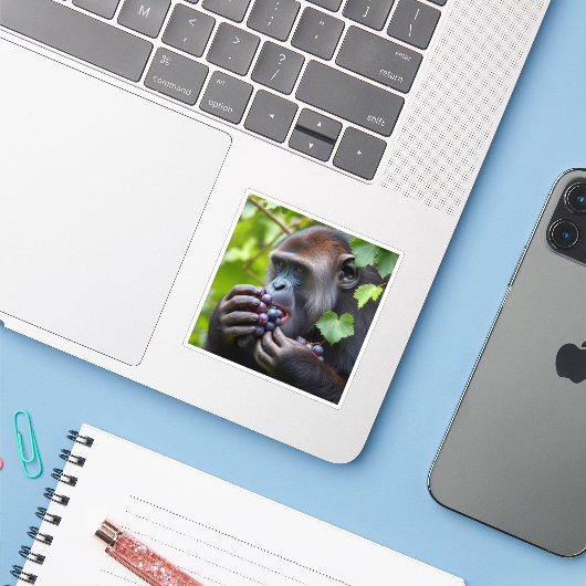 「grAPE」 シール (ノートパソコンとiPhone)