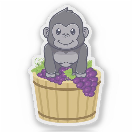 「grAPE」 シール (正面)