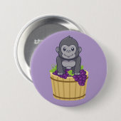 「grAPE」 缶バッジ (正面&裏面)