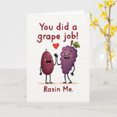 Grape Job Mothers Day Design Card カード (黄色い花)