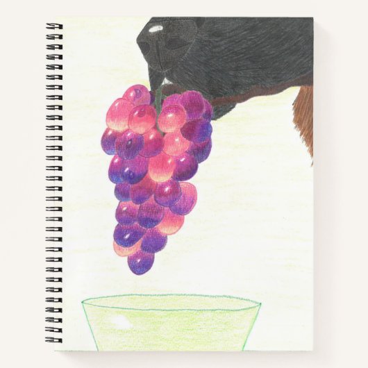 Grape&Nose notebook ノートブック (正面)