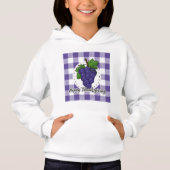 Grape on Violet Plaid - Happy Thanksgiving (正面)