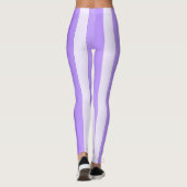 Grape Purple Stripe Leggings レギンス (裏面)