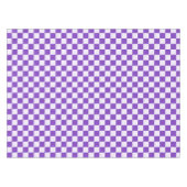 Grape soda checkerboard pattern テーブルクロス (正面(横))