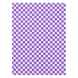 Grape soda checkerboard pattern テーブルクロス