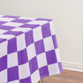 Grape soda checkerboard pattern テーブルクロス (インサイチュ)