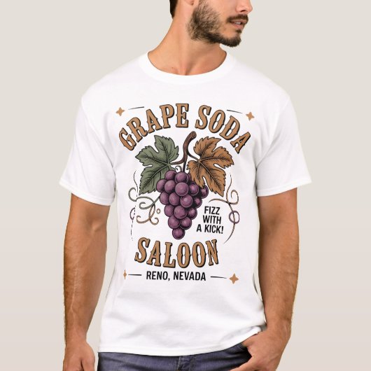 Grape Soda Saloon Tシャツ (正面)