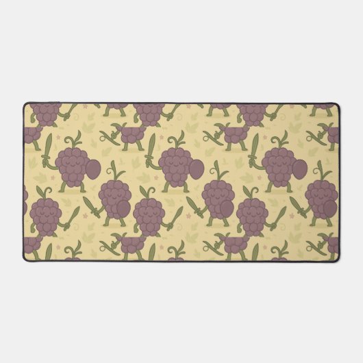 Grape Warriors Brave Fruit  デスクマット (正面)