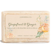 Grapefruit Ginger Handmade Soap Label Sticker ラベル