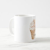 Grapefruit Ice Cream Cone コーヒーマグカップ (正面左)