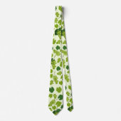 Grapes and Grape Leaves Pattern ネクタイ (正面)