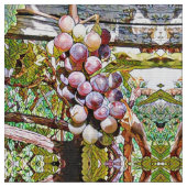 Grapes.Fruit vitrage. ファブリック (クローズアップ)