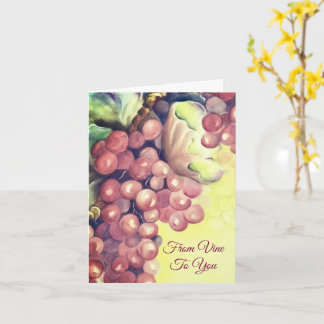 Grapes Vineyard Mediterranean Hospitality  カード