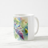 Grapevine Moth 070824AREF124 - Watercolor コーヒーマグカップ (正面右)