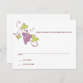 Grapevine RSVPカード (正面/裏面)