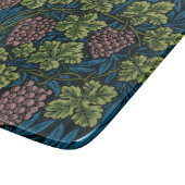  Grapevines with clusters of pink grapes  カッティングボード (角)