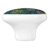  Grapevines with clusters of pink grapes  セラミックノブ (側面)