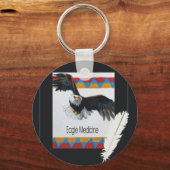 Graphic1Eagle Medicine new キーホルダー (正面)