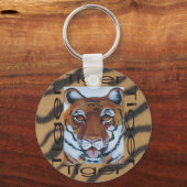 Graphic1tiger、フル顔キーチェーン キーホルダー (正面)