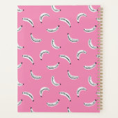Graphic bananas - tropical fruit personalized name プランナー手帳 (裏面)