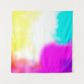 graphic design digital blur background texture col タペストリー (正面(横))