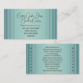 “Graphic Designer & Branding” Business Card 名刺 (正面/裏面)