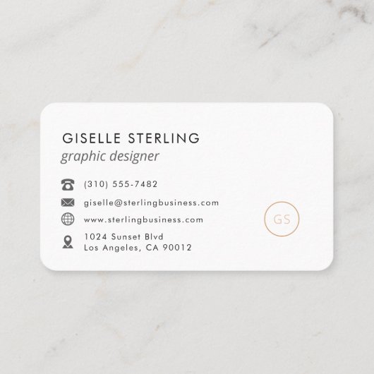 Graphic Designer Professional 名刺 (裏面)