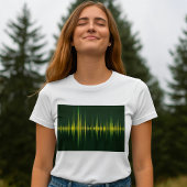 Graphic Equalizer Womens T-Shirt Tシャツ