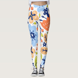 Graphic Flower Tight Leggings レギンス