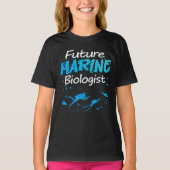 Graphic Future Marine生物学者 Tシャツ (正面)