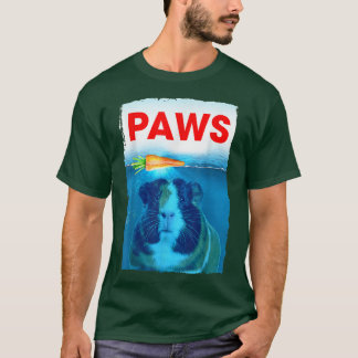 Graphic Guinea Pig Design PAWS Vintage Carrots Art Tシャツ
