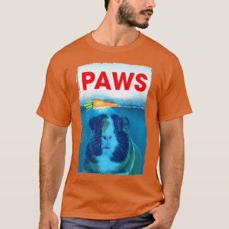 Graphic Guinea Pig Design PAWS Vintage Carrots Art Tシャツ