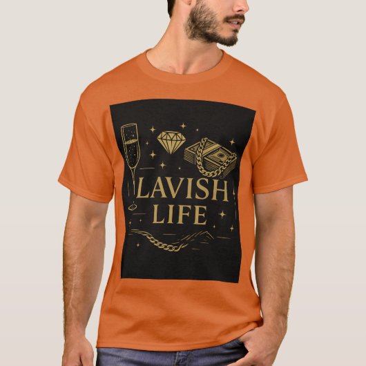 Graphic Lavish T-shirt Tシャツ (正面)