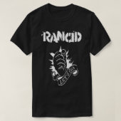 Graphic Lets Lets Leets Gogo Rancid Logo Music Roc Tシャツ (デザイン正面)